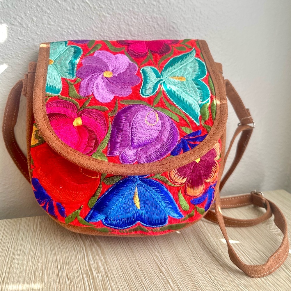 Mexican Crossbody Bag  made in  Chiapas